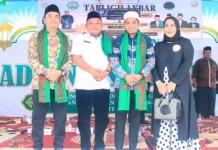 Wabup Labuhanbatu Hadiri Tabligh Akbar di Ponpes Addinussyarifiah