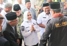 Bupati Labuhanbatu Hadiri prosesi Pengukuhan DPP dan DPD GMPRDB
