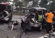 Kecelakaan Beruntun di Sibolangit, Empat Meninggal Dunia