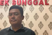 Polisi Amankan Pria Diduga Bakar Ayah Kandung di Sunggal