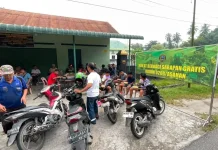 Warga Antusias Nikmati Sarapan Pagi Gratis Kodim 0208/Asahan