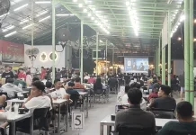 Euforia Nobar Final Bola Gembira 2026, Warkop di Tanjungbalai Dipadati Suporter