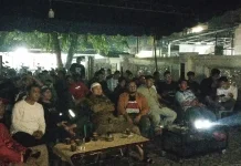 Pecah, Sorak Pendukung Spanyol dan Argentina Meriahkan Babak Pertama Nobar Final
