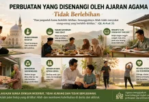 Hindari Sikap Berlebihan dalam Hidup
