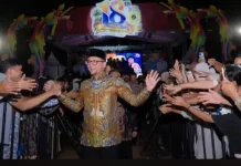 Bupati Labusel Tutup Pameran Pembangunan HUT ke-18 Labusel