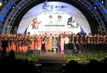 Penampilan Seni dan Kebudayaan Labuhanbatu di PRSU ke-50