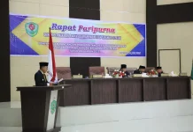 Rapat Paripurna DPRD Tapsel Bahas Pertanggungjawaban APBD 2025