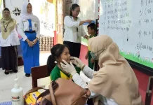 CKG Sasar Siswa SD, Puskesmas Medan Sunggal Fokus Deteksi Gizi dan Kesehatan Gigi