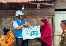 PLN Hadirkan Listrik Gratis Bagi 13 Keluarga di Simalungun