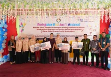 Kahiyang Ayu Serahkan Santunan Pendidikan untuk 118 Siswa Binaan DWP Sumut