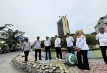 Jelang HUT RI, Pemkot Tanjungbalai Benahi Kawasan Inti Kota