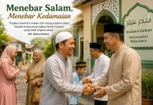 Menebar Salam, Menebar Kedamaian dalam Kehidupan Bermasyarakat