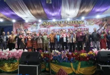 Bupati Karo Hadiri Kerja Tahun di Dua Desa