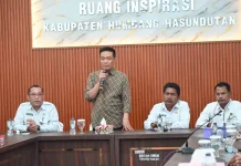 Bupati Humbahas Apresiasi Jasa Tokoh Pemrakarsa Kabupaten