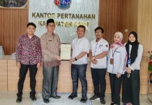 Kemenhaj Dairi Terima Sertifikat Tanah, Perkuat Legalitas Aset Negara