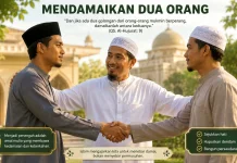 Mendamaikan Dua Orang Berselisih Amalan Mulia