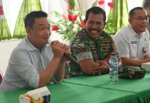 Bupati Humbahas Tinjau Pelayanan KB dalam TMMD ke-129