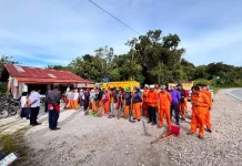 Pemkab Humbahas Gelar Gotong Royong Sambut HUT Ke-23