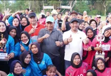 Tim Pagar Merbau Juarai Festival Olahraga Tradisional Bola Kasti