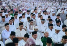 Kemenhaj Ikuti Doa dan Zikir Kebangsaan Sambut HUT Ke-81 RI