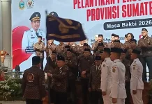 DHD 45 Sumut Periode 2026-2031 Dilantik, Bobby Nasution: Gaungkan Spirit Anak Muda