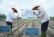 Rianto Dukung Penanaman Jagung Ketahanan Pangan Lapas Kelas IIA Labuhan Ruku