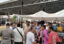 Pedagang Pasar Bahagia Balai Room Protes Penertiban Satpol PP Diduga Tebang Pilih