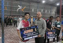 Poldam Raih Gelar Juara Turnamen Futsal Antar OPD Tanjungbalai