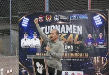 Wali Kota Mahyaruddin Apresiasi AFI Tanjngbalai Gelar Turnamen Futsal Antar OPD