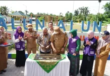 Alun-Alun Percut Sei Tuan Diresmikan, Jadi Ikon Baru Desa Saentis