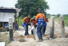 KAI Divre I Sumut Tutup Perlintasan Sebidang Tidak Terjaga di Perbaungan
