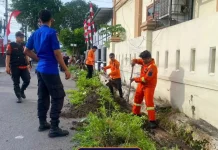 Pemko Binjai Gelar Gerakan ASRI Serentak di Lima Kecamatan