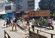 Tugu KNPI Dirobohkan, Ini Kata Kadis Lingkungan Hidup Tanjungbalai