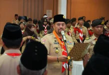 Bupati Batu Bara Kukuhkan Pengurus Kwarcab Pramuka 2026–2031