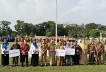 Wali kota Tanjungbalai Serahkan Santunan BPJS Ketenagakerjaan kepada Ahli Waris