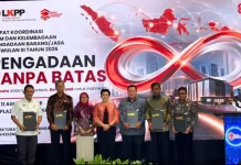 Kota Binjai Raih Penghargaan Kematangan UKPBJ Kategori Proaktif dari LKPP