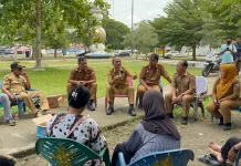 Pedagang di Alun-alun Tanjungbalai Tetap Boleh Berjualan