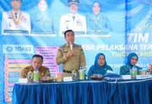 Bupati dan Wabup Labura Sambut Tim Evaluasi Lomba Tertib Administrasi PKK