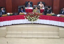 Pemkab Karo Ikuti Penyampaian Pidato Presiden di DPRD Karo