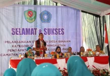 Evaluasi Desa Binaan Kategori Usaha Peningkatan Pendapatan Keluarga di Desa Sugi