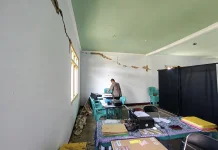 Kemenhaj Pantau Kondisi Kantor Terdampak Gempa NTT