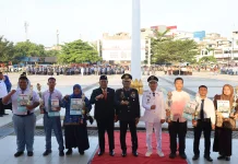 Pemkot Tanjungbalai Beri Penghargaan Pemenang Lomba HUT ke-81 RI