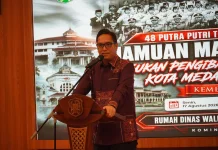 Jamuan Paskibraka, Rico Waas Dorong Generasi Muda Jadi Pemimpin