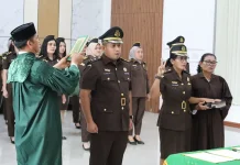 Dua Pejabat Kejari Tanjungbalai Berganti, Kajari Tekankan Profesionalisme