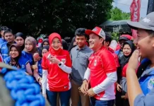 Wali Kota Tebing Tinggi Tinjau Lomba Tradisional Warga