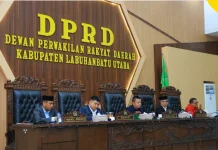 Bupati Labura dan Ketua DPRD Labura Tandatangani Nota Kesepakatan KUA dan PPAS