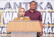 Bupati Labuhanbatu Hadiri Pelantikan Pengurus PWI Labuhanbatu