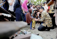 Bobby Nasution Pastikan Rumah Korban Puting Beliung Medan Johor Dibangun Kembali