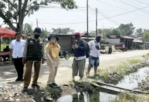Tinjau Drainase Pemko Tanjungbalai Siapkan Langkah Antisipasi Genangan Air