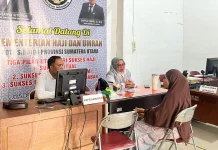 Kemenhaj Sibolga Perkuat Pelayanan Administrasi Pendaftaran Haji